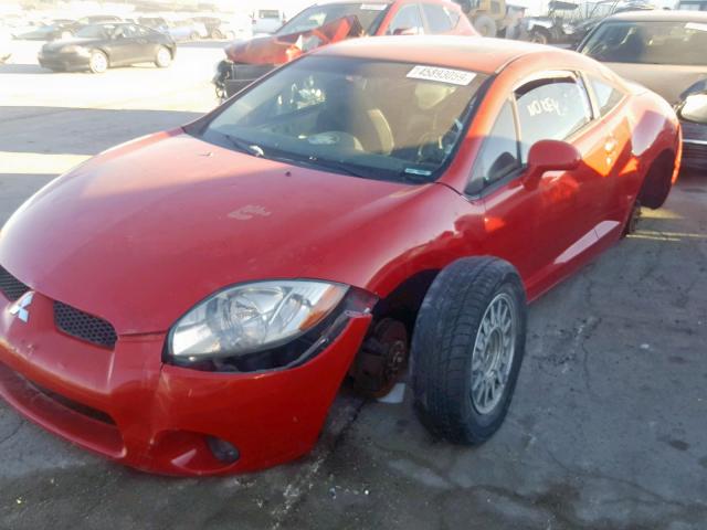 4A3AK24F17E003539 - 2007 MITSUBISHI ECLIPSE GS RED photo 9