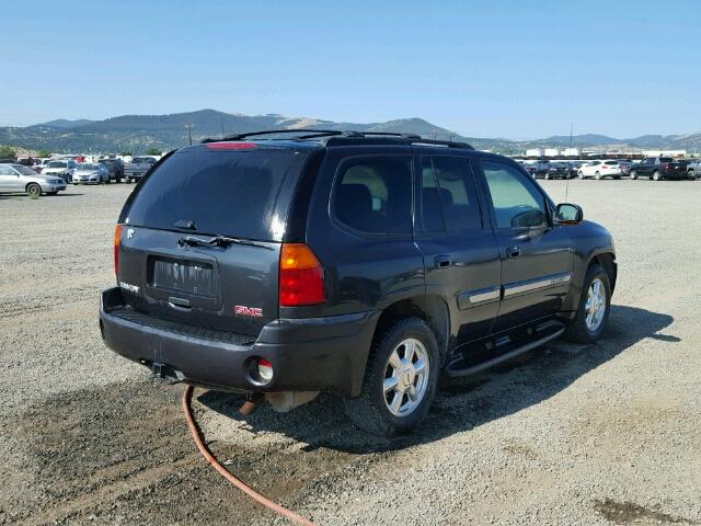 1GKDT13S032150747 - 2003 GMC ENVOY BLACK photo 4