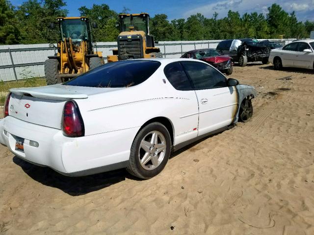 2G1WW12E2Y9239082 - 2000 CHEVROLET MONTE CARL თეთრი ფოტო 4