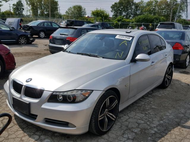 WBAVB33526KR74274 - 2006 BMW 330 I SILVER photo 2