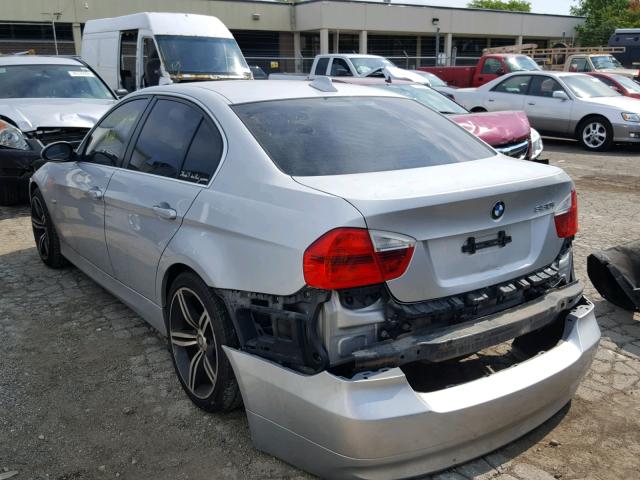 WBAVB33526KR74274 - 2006 BMW 330 I SILVER photo 3