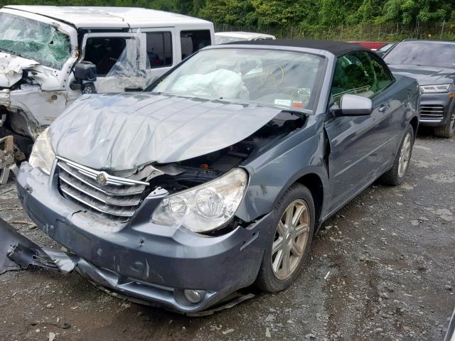 1C3LC55R48N689777 - 2008 CHRYSLER SEBRING TO GRAY photo 2