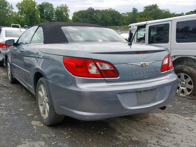 1C3LC55R48N689777 - 2008 CHRYSLER SEBRING TO GRAY photo 3