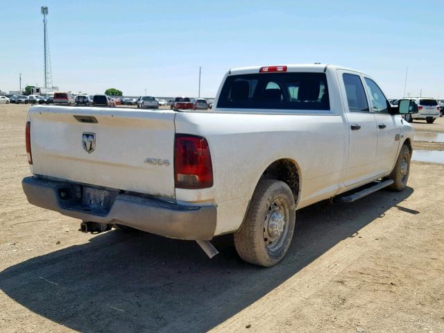 3D7TP2CT8BG610209 - 2011 DODGE RAM 2500 WHITE photo 4