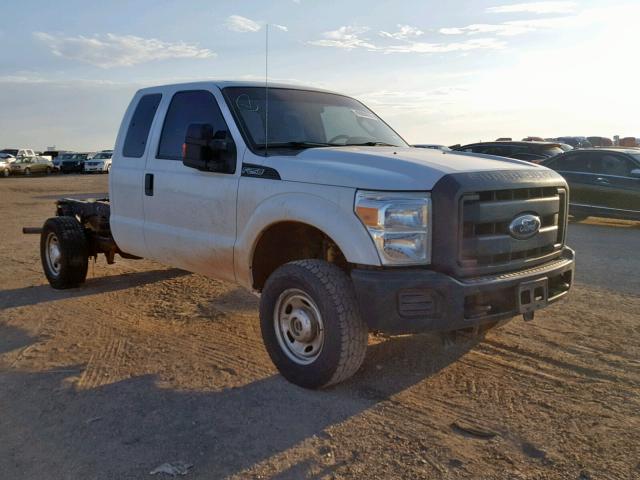 1FT7X2B66FEC25137 - 2015 FORD F250 SUPER WHITE photo 1