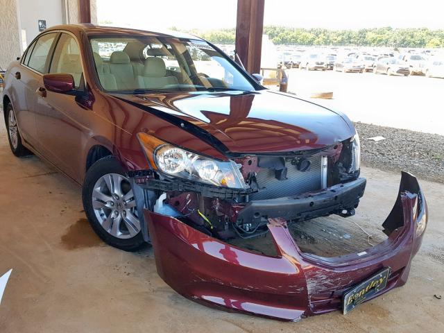 1HGCP2F41CA205261 - 2012 HONDA ACCORD LXP MAROON photo 1