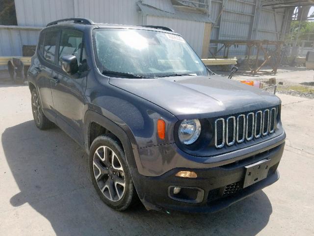 ZACCJABB6HPG20629 - 2017 JEEP RENEGADE L GRAY photo 1