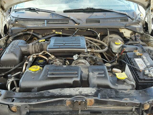 1B4HS38N12F173067 - 2002 DODGE DURANGO SP WHITE photo 7