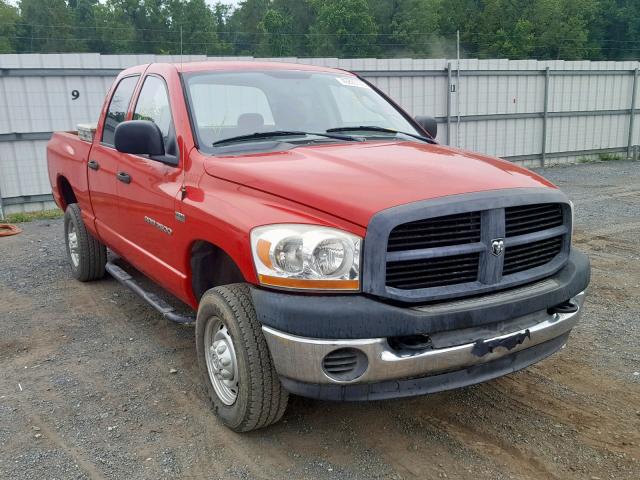 1D7KS28D76J219388 - 2006 DODGE RAM 2500 S Կարմիր լուսանկար 1