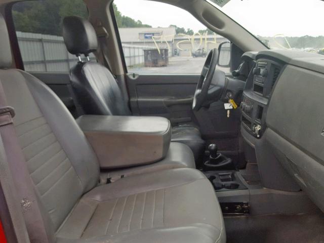 1D7KS28D76J219388 - 2006 DODGE RAM 2500 S Կարմիր լուսանկար 5