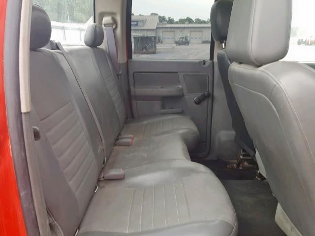 1D7KS28D76J219388 - 2006 DODGE RAM 2500 S Կարմիր լուսանկար 6