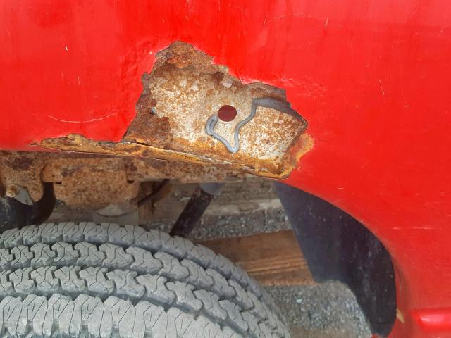 1D7KS28D76J219388 - 2006 DODGE RAM 2500 S Կարմիր լուսանկար 9