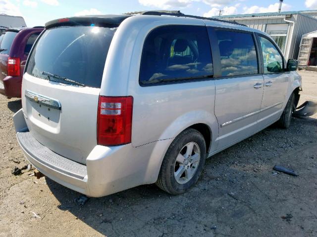 2D8HN44P78R739548 - 2008 DODGE GRAND CARA SILVER photo 4