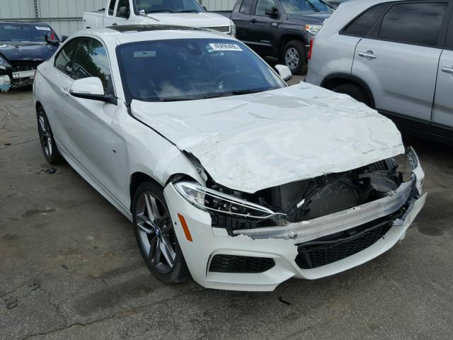 WBA1F7C55FVX95414 - 2015 BMW 228 XI WHITE photo 1