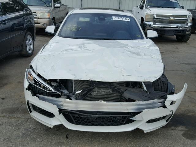 WBA1F7C55FVX95414 - 2015 BMW 228 XI WHITE photo 9