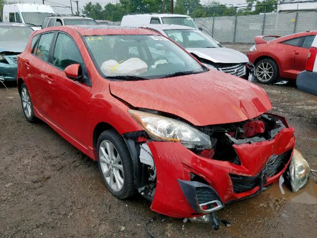 JM1BL1H67A1188123 - 2010 MAZDA 3 S RED photo 1