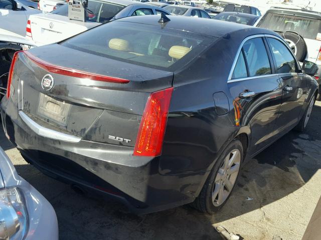 1G6AA5RX9D0140393 - 2013 CADILLAC ATS BLACK photo 4