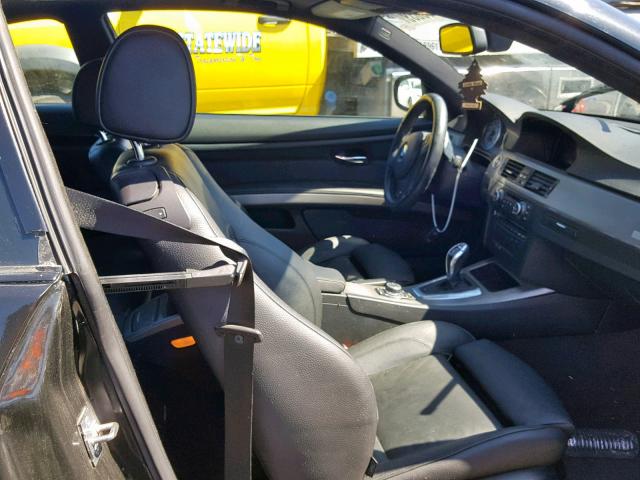 WBAKG1C57BE618713 - 2011 BMW 335 IS BLACK photo 5