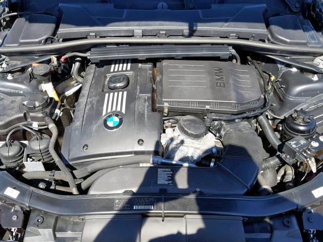 WBAKG1C57BE618713 - 2011 BMW 335 IS BLACK photo 7