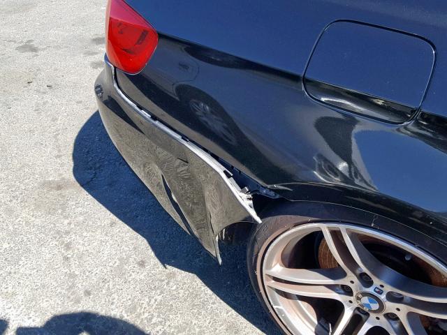 WBAKG1C57BE618713 - 2011 BMW 335 IS BLACK photo 9