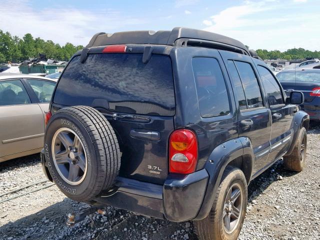 1J4GL38K04W316024 - 2004 JEEP LIBERTY RE BLACK photo 4