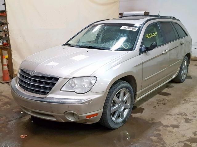 2A8GM78X67R193650 - 2007 CHRYSLER PACIFICA L GOLD photo 2