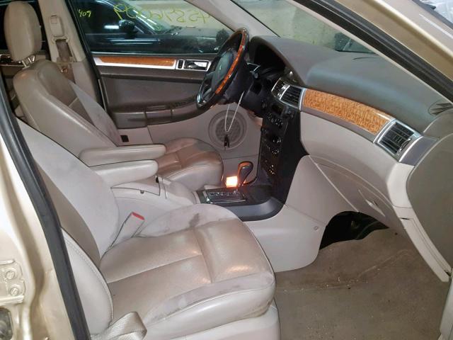 2A8GM78X67R193650 - 2007 CHRYSLER PACIFICA L GOLD photo 5