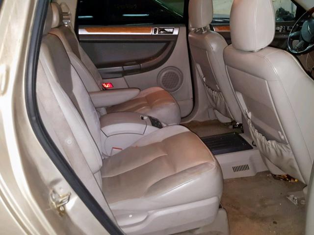 2A8GM78X67R193650 - 2007 CHRYSLER PACIFICA L GOLD photo 6