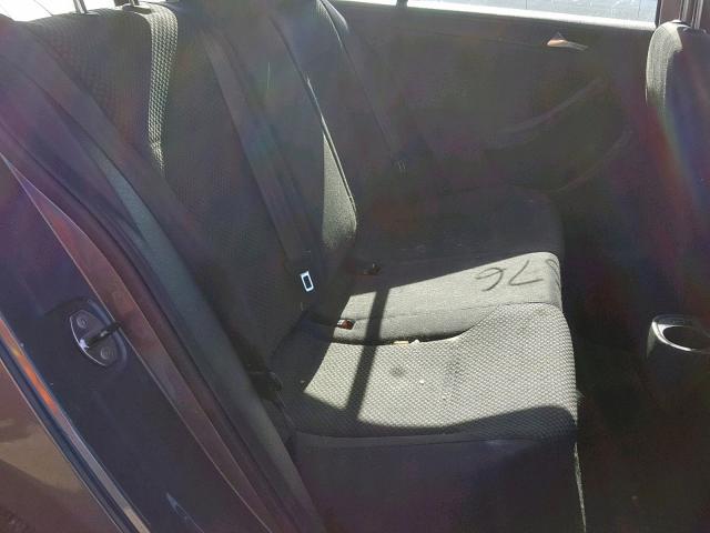 3VW2K7AJXCM312683 - 2012 VOLKSWAGEN JETTA BASE GRAY photo 6