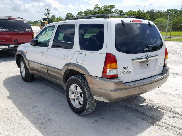 4F2CZ06123KM20306 - 2003 MAZDA TRIBUTE ES 白色 照片 3