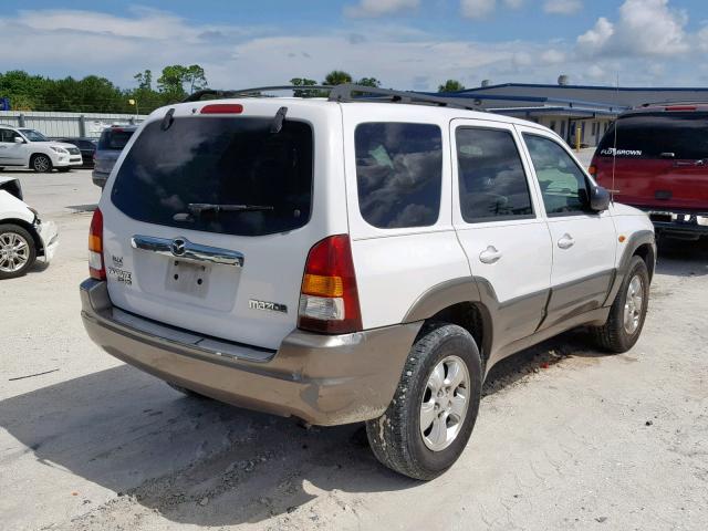 4F2CZ06123KM20306 - 2003 MAZDA TRIBUTE ES 白色 照片 4