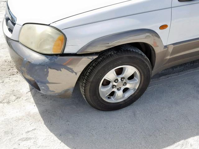 4F2CZ06123KM20306 - 2003 MAZDA TRIBUTE ES 白色 照片 9
