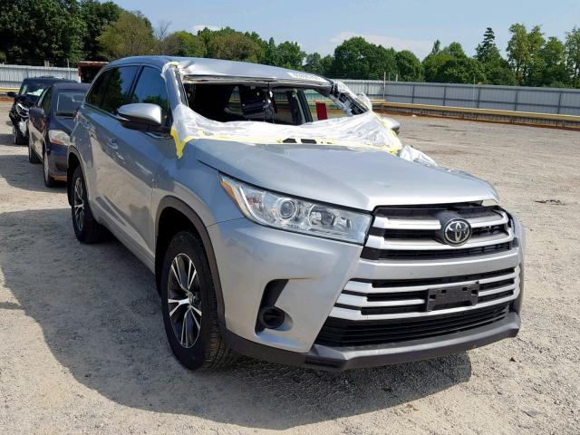 5TDBZRFH3HS458852 - 2017 TOYOTA HIGHLANDER SILVER photo 1