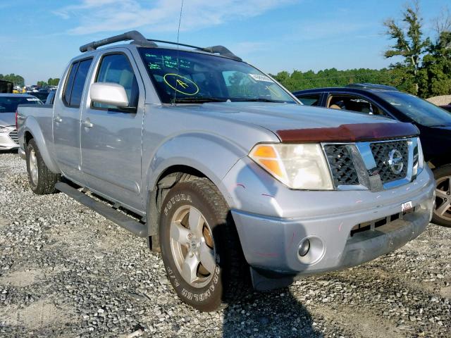 1N6AD09U07C420359 - 2007 NISSAN FRONTIER C SILVER photo 1