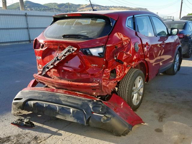 JN1BJ1CR7JW283455 - 2018 NISSAN ROGUE SPOR RED photo 4