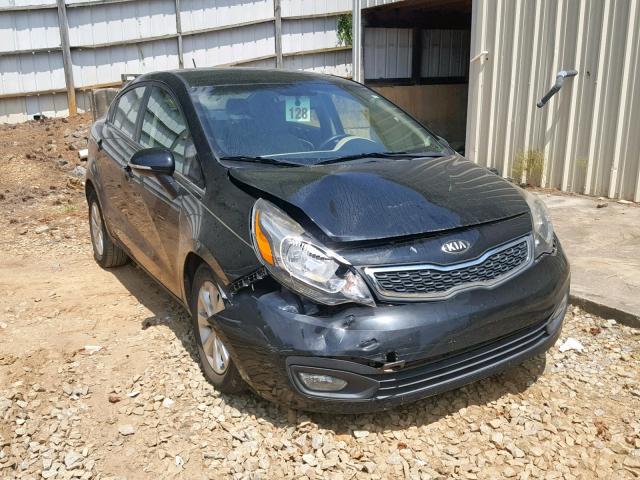 KNADN4A31D6233677 - 2013 KIA RIO EX BLACK photo 9