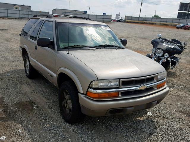 1GNCT18W1XK187807 - 1999 CHEVROLET BLAZER TAN photo 1