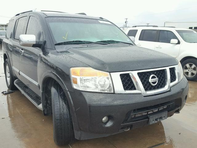 5N1BA0ND6BN619754 - 2011 NISSAN ARMADA SV BLACK photo 1