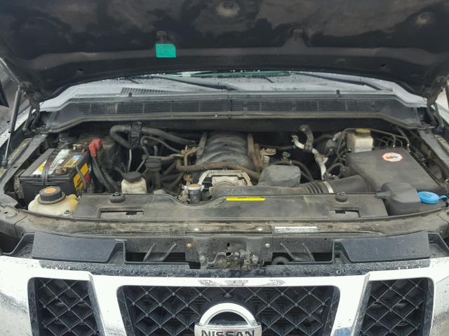 5N1BA0ND6BN619754 - 2011 NISSAN ARMADA SV BLACK photo 7