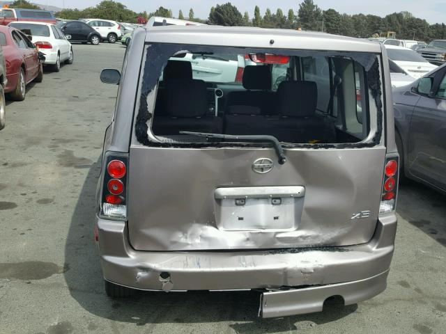 JTLKT324650219168 - 2005 TOYOTA SCION XB Күміс фото 9