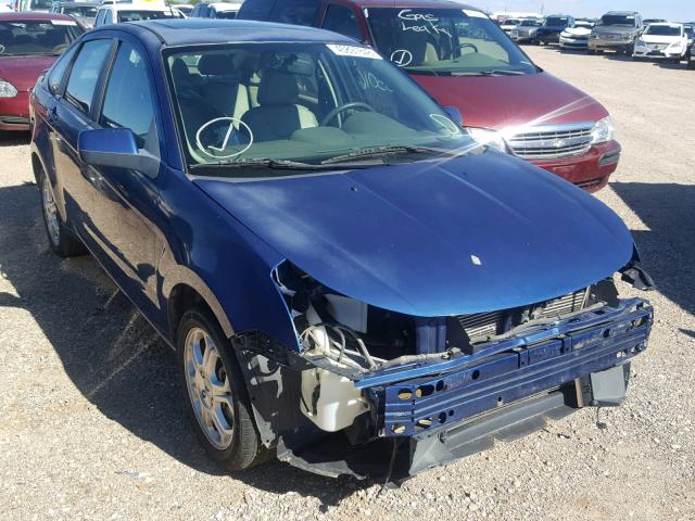 1FAHP36N19W221349 - 2009 FORD FOCUS SES BLUE photo 1