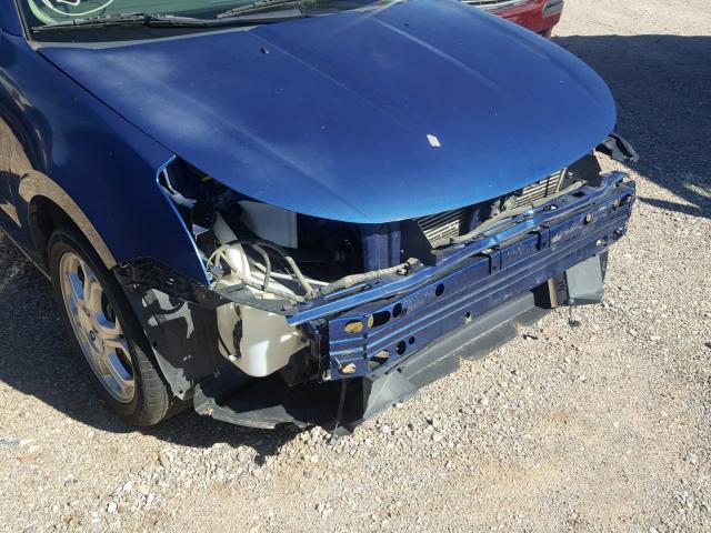 1FAHP36N19W221349 - 2009 FORD FOCUS SES BLUE photo 9