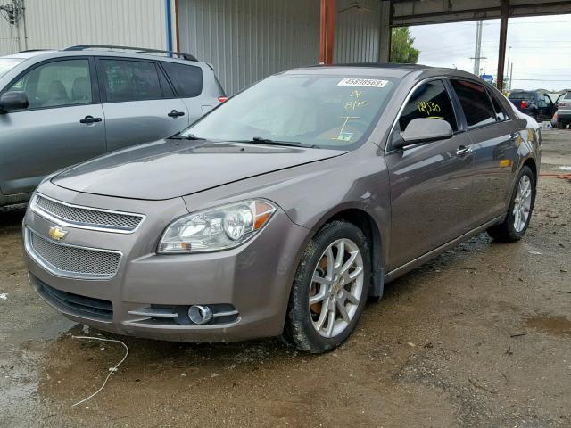 1G1ZE5E79BF239129 - 2011 CHEVROLET MALIBU LTZ გრაფიტი ფოტო 2