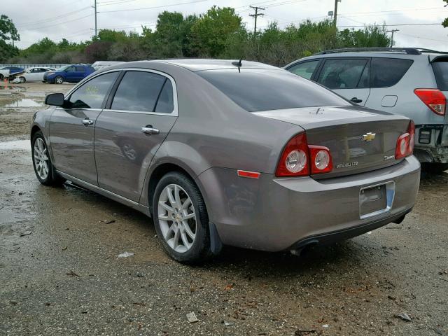 1G1ZE5E79BF239129 - 2011 CHEVROLET MALIBU LTZ გრაფიტი ფოტო 3
