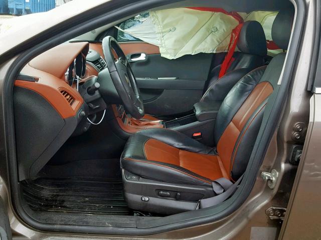 1G1ZE5E79BF239129 - 2011 CHEVROLET MALIBU LTZ გრაფიტი ფოტო 5
