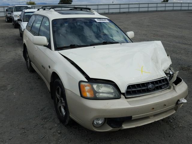 4S3BH806147608403 - 2004 SUBARU LEGACY OUT WHITE photo 1