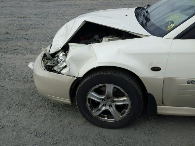 4S3BH806147608403 - 2004 SUBARU LEGACY OUT WHITE photo 9