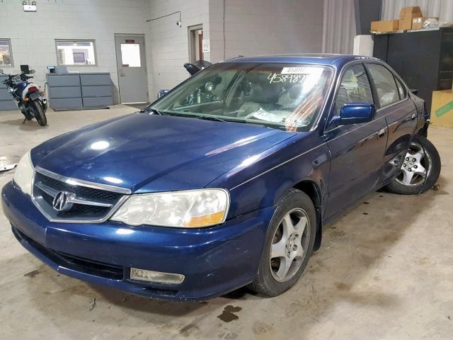 19UUA56623A074284 - 2003 ACURA 3.2TL BLUE photo 2