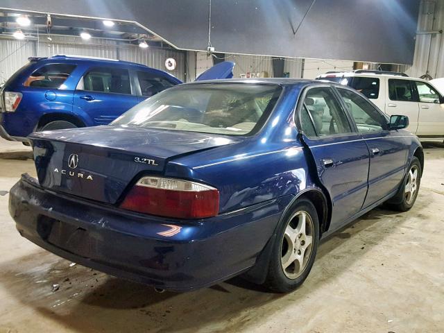 19UUA56623A074284 - 2003 ACURA 3.2TL BLUE photo 4