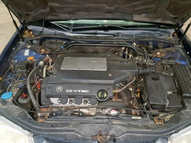 19UUA56623A074284 - 2003 ACURA 3.2TL BLUE photo 7